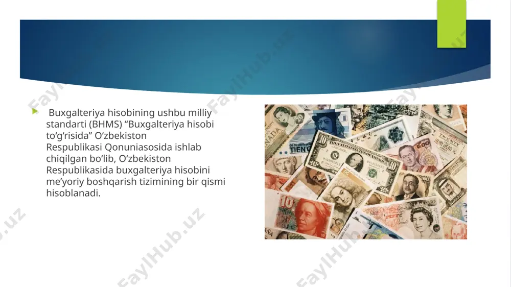 larda ishtirok etish huquqini sotishdan kelgan pul tushumlari, pul ekvivalenti hisoblangan yoki dilerlik yoki savdo maqsadlari uchun saqlanayotgan veksel kabi to‘lov hujjatlari bo‘yicha tushumlar bunga kirmaydi. . boshqa taraflarga berilgan bo‘naklar va kreditlar (moliyaviy muassasalarga berilgan bo‘naklar va kreditlardan tashqari); . boshqa taraflarga berilgan bo‘naklar va ssudalar qaytarilishidan pul tushumlari (moliyaviy muassasalarga berilgan bo‘naklar va kreditlardan tashqari); fyuchers va forvard bitimlari, opsion bitimlar va svop bitimlar bo‘yicha to‘lovlar, ular diler yoki savdo maqsadlari uchun mo‘ljallangan holatlar bundan mustasno bo‘ladi yoki to‘lovlar moliyaviy faoliyat sifatida tasnif etiladi. bitim muayyan pozitsiyani xejlash *(sug‘urtalash) sifatida hisobga olinadi, bitim bo‘yicha pul oqimi sug‘urta qilinadigan pozitsiyadan pul oqimi sifatida faoliyat turiga kiritiladi. xulosa: jamiyatda mehnat taqsimotining mavjudligi, kishilarni bir – biriga bog‘lab turadilar, ular o‘rtasida mahsulotlar va resurslar almashuvini ta’minlaydigan mexanizmni amal qilishini talab etadi. ushbu mexanizm bozor bo‘lib, bozor kishilar faoliyatini tartibga soladi va ularning manfaatlarini bir – biriga mos kelishini ta’minlaydi. kishilar faoliyatini …