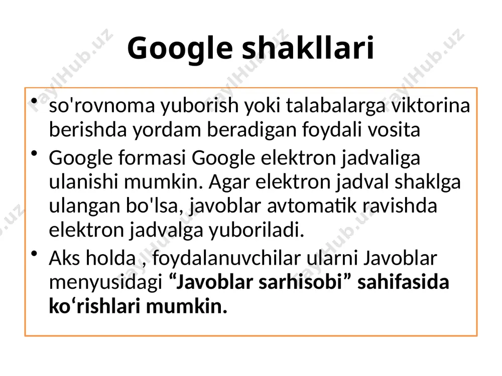 google forms - Page 3