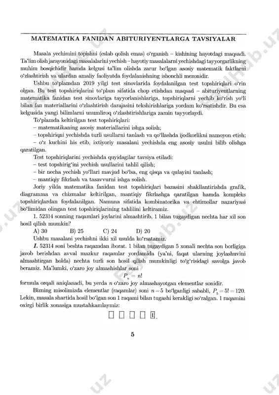 matematika dtm-2019 original bazasi - Page 5