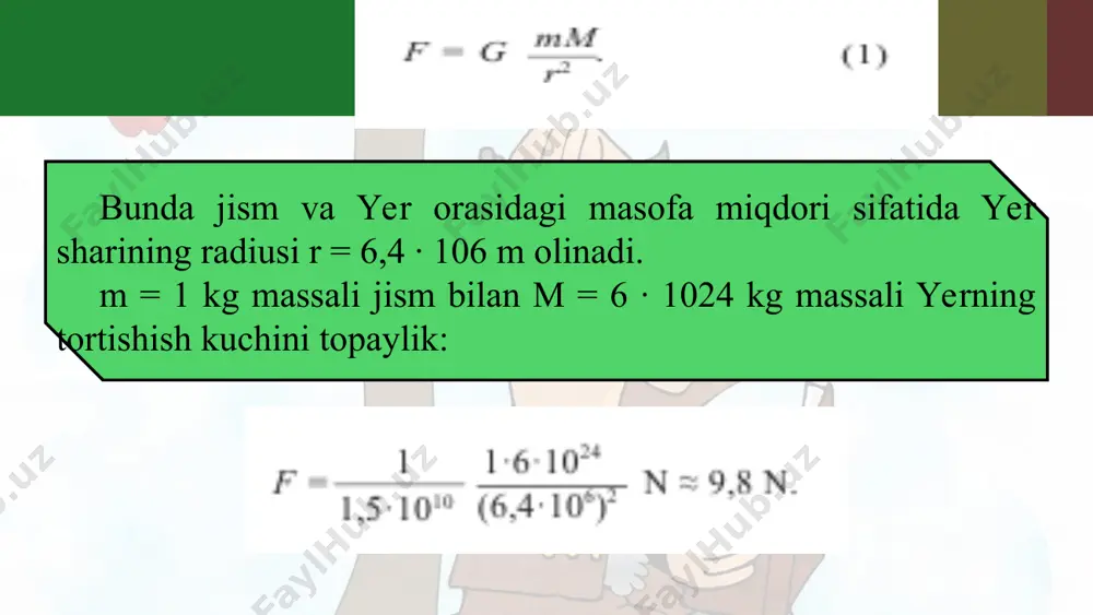 og‘irlik kuchi 7-sinf - Page 4