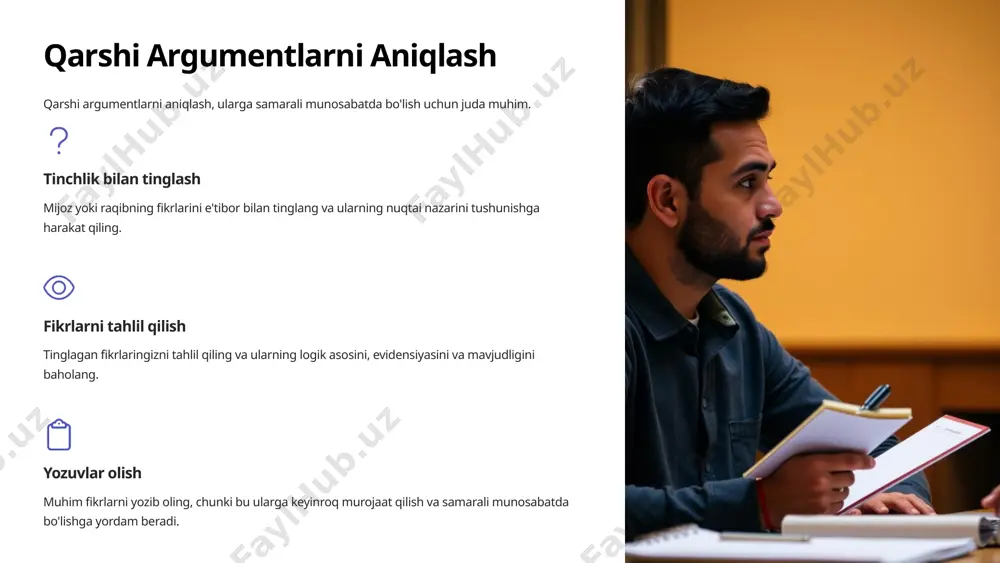 qarshi argumentlarni bartaraf etish: muvaffaqiyatli muloqot kaliti - Page 4