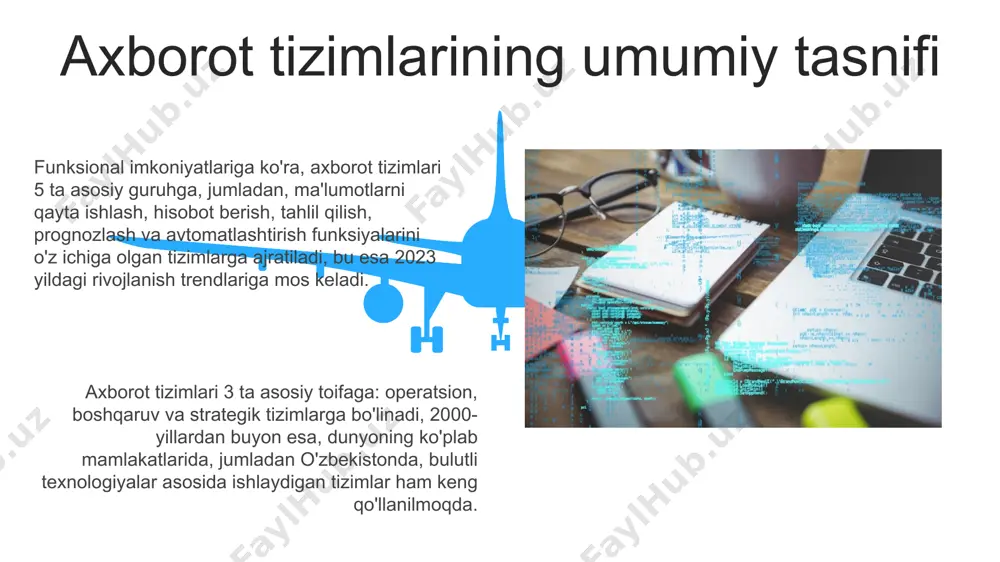spark kabi, 2010-yillardan buyon dunyo bo'ylab, ayniqsa, aqsh va xitoyda keng qo'llanila boshlandi va 100 terabaytdan ortiq ma'lumotlarni qayta ishlashga qodir. o'zbekistonda katta ma'lumotlarni tahlil qilish tizimlari, 5 yildan beri bank, telekom va e-commerce sohalarida, mijozlarga xizmat ko'rsatishni yaxshilash va biznes jarayonlarini optimallashtirish uchun qo'llanilmoqda. e'tiboringiz uchun rahmat @taqdimot_robot image5.jpg image6.jpg image7.jpg image8.jpg image9.jpg image10.jpg image11.jpg image12.jpg image13.jpg image14.jpg image15.jpg image16.jpg image17.jpg image18.jpg image19.jpg image20.jpg image21.jpg image1.jpeg image2.jpeg image3.jpeg image4.jpeg