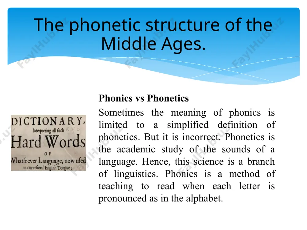 the phonetic structure of the middle ages - Page 5
