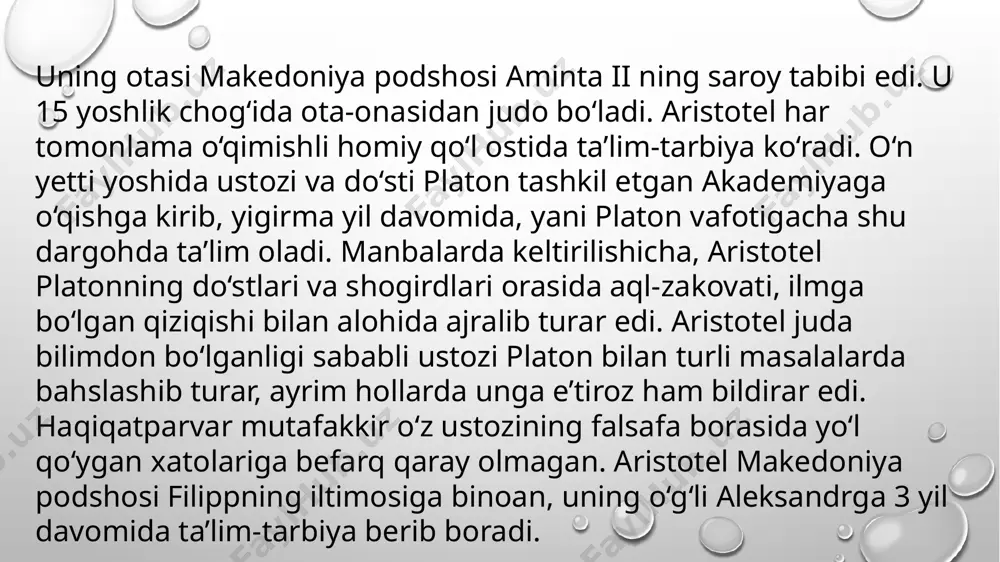 aristotel antik dunyoning universal aql egasi - Page 5