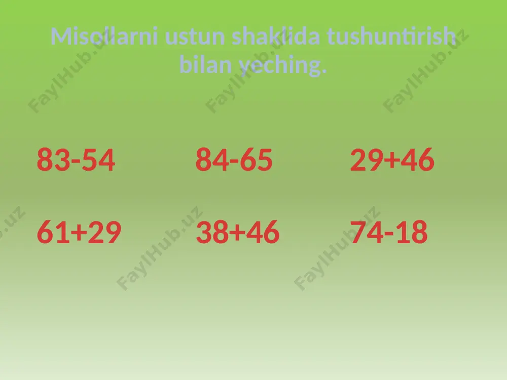 2-sinf matematika bu qanday fan. - Page 5