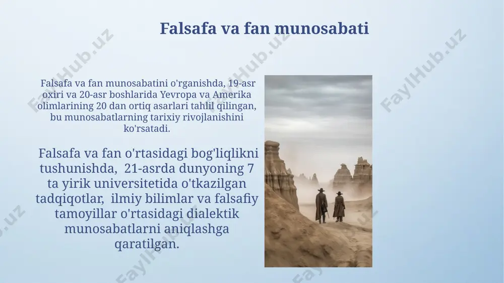 yaratmaydi, balki 1000 yildan ortiq davom etgan madaniy va ijtimoiy kontekstlar orqali ma'nolarni o'zgartiradi va shakllantiradi. tanqidiy nazariya tanqidiy nazariya, 20-asrning ikkinchi yarmida, ayniqsa g'arbiy germaniya va fransiyada, poststrukturalizm va postmodernizm ta'sirida 3 asosiy yo'nalishda rivojlandi. tanqidiy nazariya vakillari, frankfurt maktabi olimlari singari, kapitalizmning madaniy va ijtimoiy ta'sirini, 2 ta asosiy model orqali tahlil qildilar. xushfe'llik va baxt 19-asr oxiri va 20-asr boshlarida yevropa va amerika’da paydo bo‘lgan pozitiv psixologiya oqimlari "xushfe'llik va baxt" tushunchalariga yangicha yondashuvlarni olib kirdi, xususan, individualistik g‘oyalarni kuchaytirdi. martin seligmanning "ijobiy psixologiya" nazariyasi "xushfe'llik va baxt"ni 5ta asosiy omilga bo‘lib o‘rganishni taklif qiladi va bu 2000-yillardan buyon dunyo bo‘ylab keng qo‘llaniladigan model hisoblanadi. qora tanli felsefasi "qora tanli felsefasi" 20-asrning ikkinchi yarmidan boshlab, ayniqsa aqshning 1960-yillaridagi fuqarolar huquqlari harakati bilan chambarchas bog'liq holda rivojlandi va irqchilikka qarshi kurashning muhim intellektual asosini tashkil etdi. "qora tanli felsefasi"ning taniqli vakillari orasida frantz fanon (martinika), w.e.b. du bois …