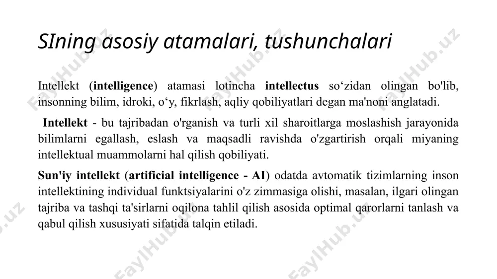 hujjatlar saqlash tizimi taraqqiyoti va tavsifi - Page 5