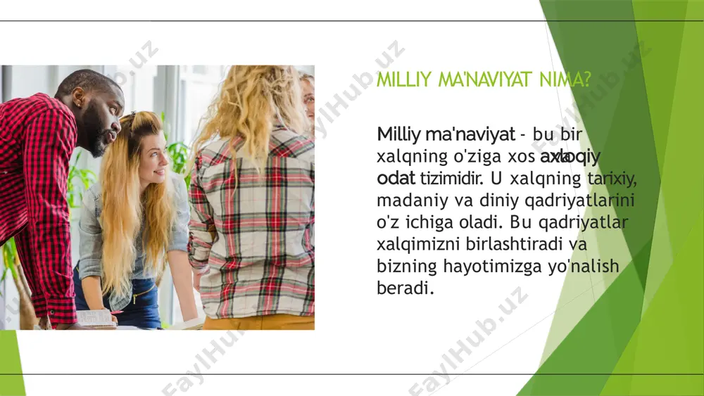 milliy ma'naviy merosimizda axloq, odob, ma'naviyat masalalariga e'tibor - Page 3