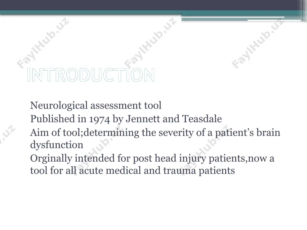 glasgow coma score in assessing head injury - Page 2
