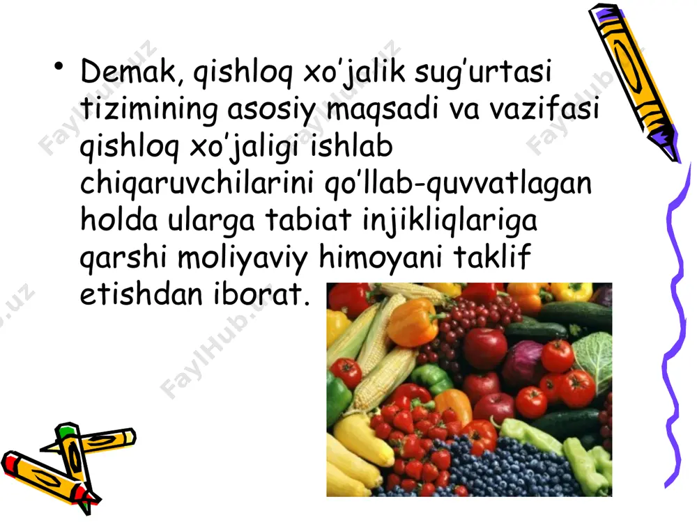qishloq xo’jaligini sug’urtalash - Page 5