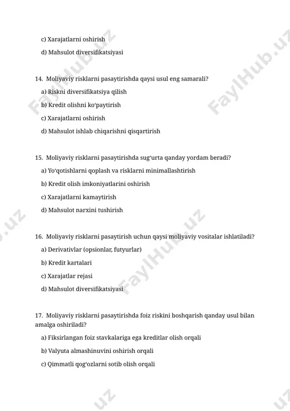 inflyatsiya risklarini kamaytirish usullari - Page 4