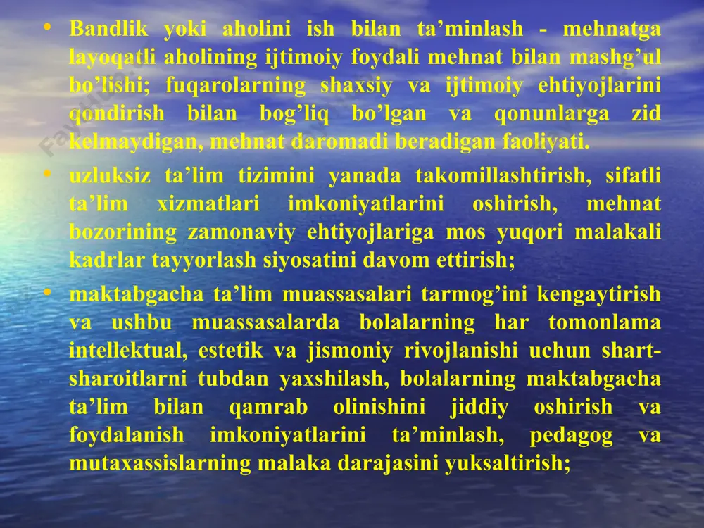 o‘zbekiston respublikasidagi ijtimoiy sohadagi islohotlar - Page 5