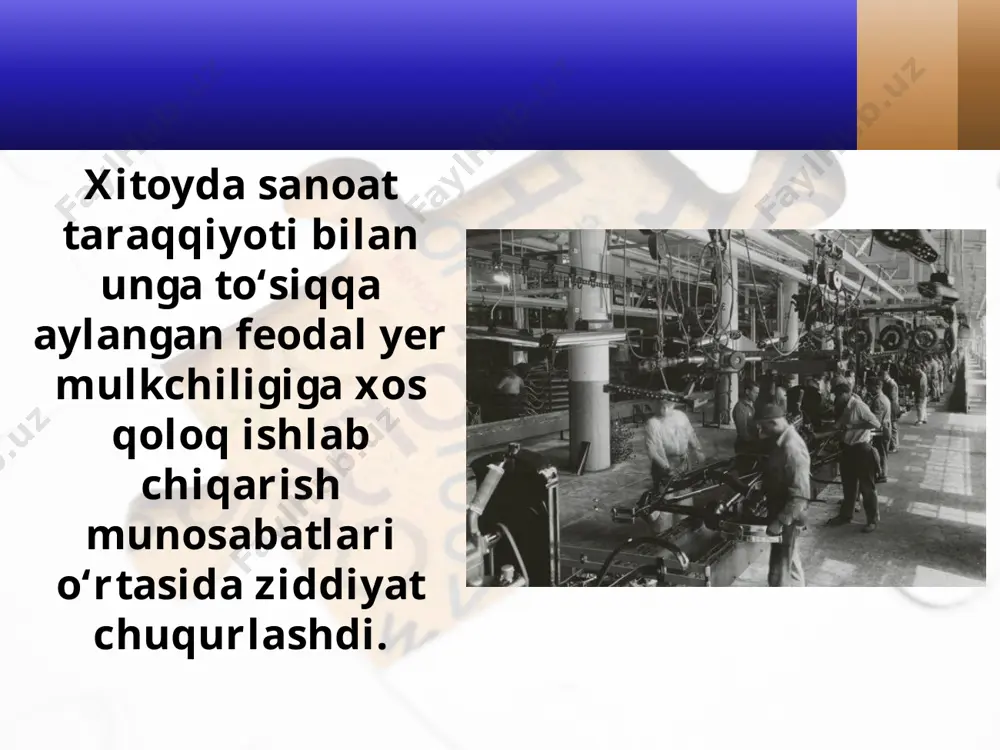 xx asr boshlarida xitoyning ijtimoiy-iqtisodiy va siyosiy ahvoli 9 - sinf - Page 3