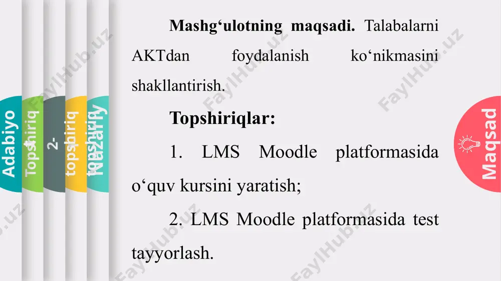 lms tizimida o‘quv kontentlarini tayyorlash va nashr etish - Page 5