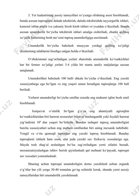 yer kadastri turlari va tamoyillari - Page 5