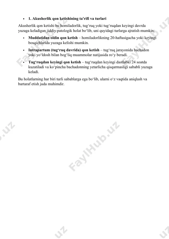 akusherlik qon ketishida tezkor yordam ko’rsatish - Page 4