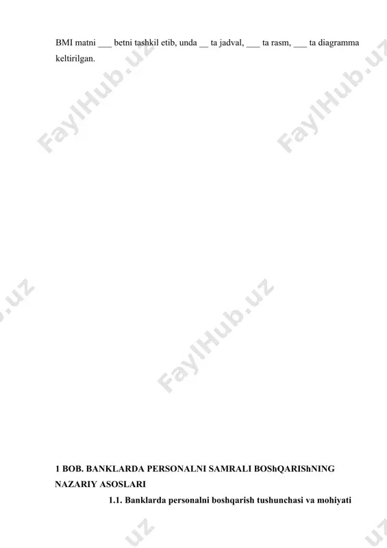 zorida yangi shart-sharoitlarning paydo bo’lishi, bajariladigan ishning murakkablashishi hamda xodim malakasiga talablarning yanada oshishi, shuningdek mehnat munosabatlarida ijtimoiy qadriyatlar va ishlab chiqarish etikasi tomon siljishlar yuz bergani tufayli xodimlar bilan ishlashga munosabat o’zgardi, mehnat qonunchiligini yanada mukammallashtirish zarurati yuzaga keldi, kadrlar bilan ishlashda bozor yondashuvi qo’llanila boshlandi. amalda xodimlarni boshqarish bo’yicha ishlarni tashkil qilishning amaliy jihatlarini ochish berish imkoniyatini yaratmoqda. tabiiyki, personal bo’yicha har qanday menejer har bir yangilikni, taklif etilayotgan usulni o’z amaliyotida “tekshirib” ko’radi. bu erda ham shuni yodda tutish kerakki, kadrlar menejmenti funktsiyasini qurish muqarrar ravishda kompaniyaning rivojlanish bosqichlari bilan bog’lanadi. personalni boshqarish uzluksiz jarayon sifatida namoyon bo’ladi, u xodimlarning mehnat qilish sabablarini, undan maksimal darajada foyda olishini, demak korxonalar faoliyatida pirovard yuksak natijalar qo’lga kiritilganligini bildiradi. “bank personalini boshqarish” tushunchasi amaliyotimizga kirib kelganiga ko’p vaqt bo’lgani yo’q. to’g’ri, har bir bank bo’limidagi bankni boshqarish tizimi kadrlarni boshqarish va jamoani ijtimoiy rivojlantirishni boshqarishdan iborat kichik funktsional tizimga …