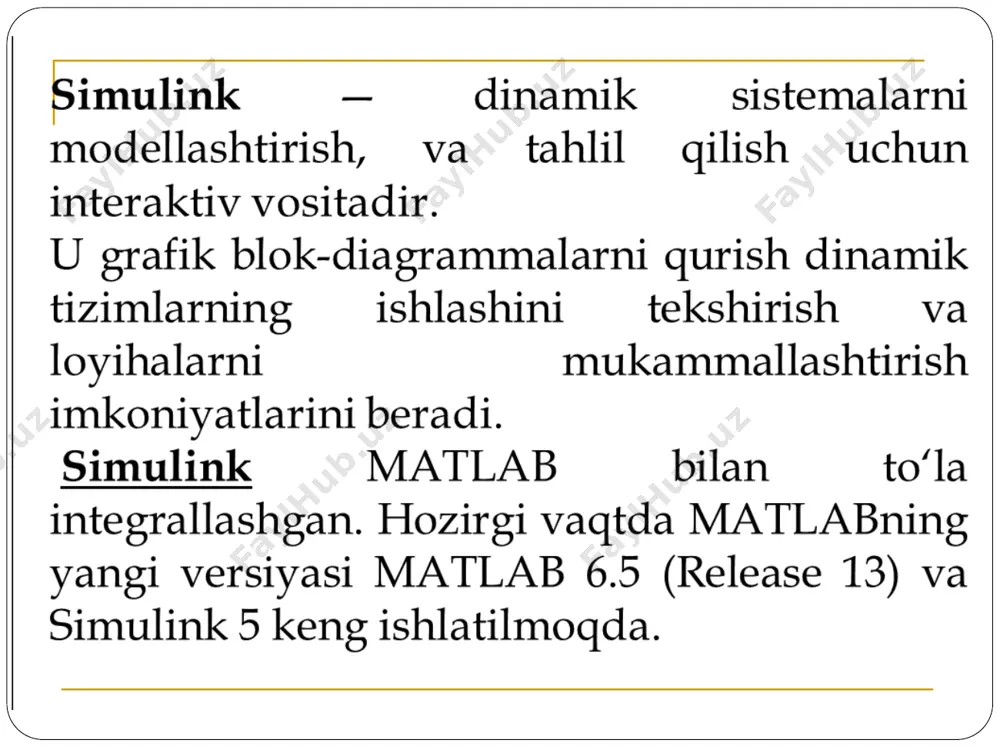matlab dasturining simulink paketi - Page 3