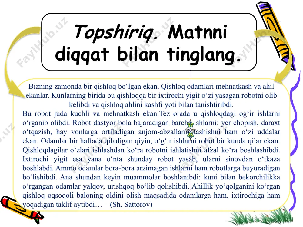 nutq tovushlarining ma’no farqlash vazifasi 5-sinf - Page 5