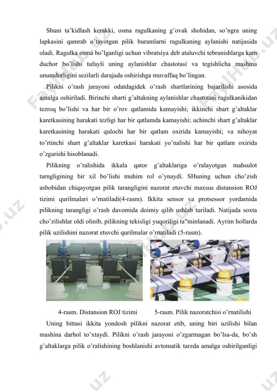 pilik tayyorlash va piliklash mashinasi yangiliklari - Page 5