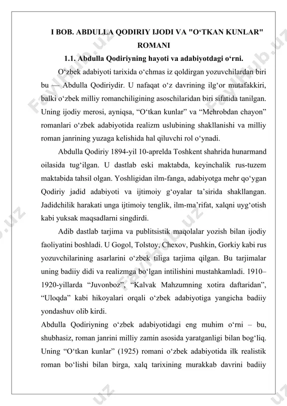 ‘osi”, ne’mat hakimning “о‘zbek adabiyotida tanqid va adabiy muhokamalar”, kabi maqolalarida xam kuzatiladi. badiiy asarni siyqa, biryoqlama talqin etuvchi madaniyatimiz, adabiyotimiz tarixidagi vul’gar sotsiologizm asosini sinfiylik va sinfiy kurash mezoni tashkil qiladi. badiiy asarni yozuvchi idealiga teskari tushunish va yozuvchi shaxsiyatini qoralash maqsadida tushugtirish germenevtika qonuniyatlariga mutlaqo begonadir. zero, 30-yillar munaqqidlari uchun xolis ilmiy talqindan kо‘ra siyosiy qatorlar muhimroq va asosiy mezon edi. 20-yillarning oxiri va 30-yillardagi bu holat badiiy adabiyot ustidan yuritilgan siyosat, sо‘z erkinligining bо‘g‘ilishi, nafis adabiyotning partiya qarorlarini targ‘ib – tashviq etadigan mafkuraviy qurolga aylantirish jarayoni bilan izohlanadi. yaxshi kitob o‘z sir-asrorini bir o‘qishda fosh qilmaydi. uni takror o‘qiganing sayin tushunib borasan. siz kitob o‘qir ekansiz, beixtiyor undagi voqea-hodisalar ichida yashaysiz. o'zingizga yoqqandi qahramon bilan birga qayg‘urasiz, kulasiz unga hamdard bo‘lasiz. bu albatta kitobda sodir bo'layotgan voqealarni, xayolan o‘sha manzilni tasavvur qilasiz, qahramonni ko‘z oldingizda gavdalantirasiz. bu – tasavvur kengayishiga, fikrlashga o'rgatadi. xilma-xil fe'l atvorlar, turli taqdirlar …