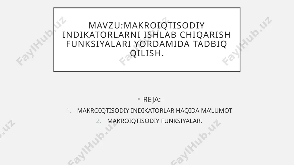 formulalar, python, r yoki matlab kabi statistik tili dasturlaridagi funksiyalar keltirilishi mumkin. bu funksiyalar yordamida makroiqtisodiy indikatorlarni hisoblash va vizualizatsiya qilish oson va samarali bo'ladi. shuningdek, ekonometrik modellashtirish, moliyaviy natijalar va investitsiyalar bilan bog'liq risklarini baholashda ham yordam beradi. bu esa, tadbirkorlar uchun zarur bo'lgan moliyaviy qarorlar qabul qilishda yordam beradi. jamiyatimizda ekonometrik modellashtirishning rivojlanishi va kengayishi katta ehtiyoj bor. bu esa, biznes va iqtisodiyot sohasida tahlil qilishni oshirish va kelajakdagi strategiyalarni belgilashda yordam beradi. ekonometrik modellashtirish, ma'lumotlarni tahlil qilishda yordam beradi va bu biznesning qaysi yo'nalishda rivojlana oladiganligini aniqlashga yordam beradi. bu modellar, kelajakdagi moliyaviy natijalarni bashorat qilishda ham yordam beradi. xususiy biznes sohasida, ekonometrik modellashtirish, sotish va marketing strategiyalarini belgilashda yordam beradi. shuningdek, bu modellar, risklar va investitsiyalar bilan bog'liq masalalarni tahlil qilishda ham yordam beradi. o'zbekistonda tadbirkorlik va xususiy biznes kichik rivojlantirishni tahlil qilish uchun ekonometrik modellashtirishdan foydalanish muhimdir. bu mamlakatda, kichik bizneslar o'sishi va rivojlanishi uchun …