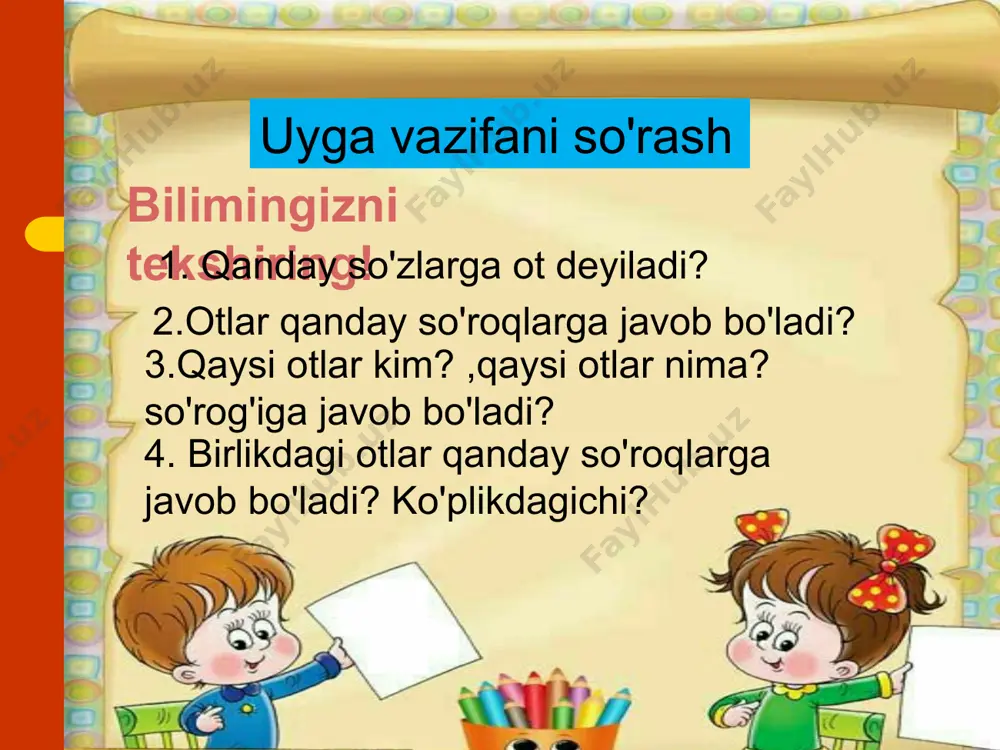ona tili fanidan 1 soatlik video darsi - Page 5