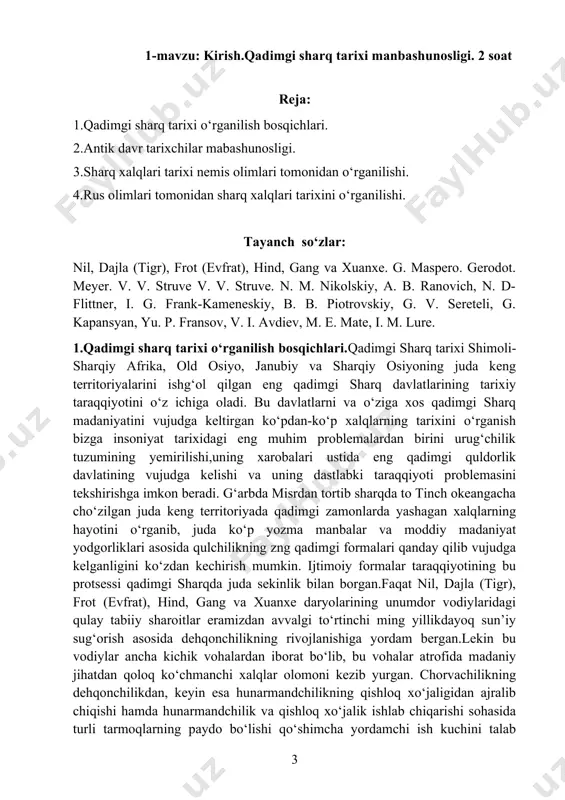 zdor bo‘lib, ularning asoratiga tushib qolgan. qarzlarini to‘lashga qurbi yetmagan kambag‘allar shaxsan mehnat qilib o‘z qarzlarini uzishga majbur qilinganki, buning natijasida ko‘pincha qarzdorlar amalda qul bo‘lib qolganlar. qulchilikning eng muhim manbai bo‘lgan urushlar mulkiy jihatdan tabaqalanishga yordam bergan. jamiyatning birinchi marta sinflarga, ya’ni quldorlar sinfiga va qullarsinfiga bo‘linishi ana shu tariqa vujudga kelgan. lekin qadimgi sharqda quldorlik juda ham sekinlik bilan rivojlangan, u eng qadimgi, ibtidoiy qulchilik bo‘lib, ko‘pincha uy qulchiligi doirasidan tashqariga chiqmagan. antik gresiya va antik rim jamiyatlarida tez rivojlangan va to‘la avj olgan qulchilikdan sharqdagi qulchilik o‘zining huddi shu sekin rivojlanishi bilan farq qilgan. qadimgi misrda jamoa tuzumining sarqitlari to ellinizm dav,rigacha dayom ztib kelgan, qadimgi hindistonda esa bundan ham uzoqroqqa cho‘zilgan. “sharq istibdodi va bir-birining o‘rnini olib kelgan ko‘chmanchi istilochilarning hukmronligi ming yillar davomida bu qadimiy jamoalarga hech qanday ta’sir ko‘rsata olmadi” . boylar bilan kambag‘allar o‘rtasidagi kelishtirib bo‘lmaydigan sotsial ziddiyatlar, quldorlar bilan qullar o‘rtasidagi sinfiy …