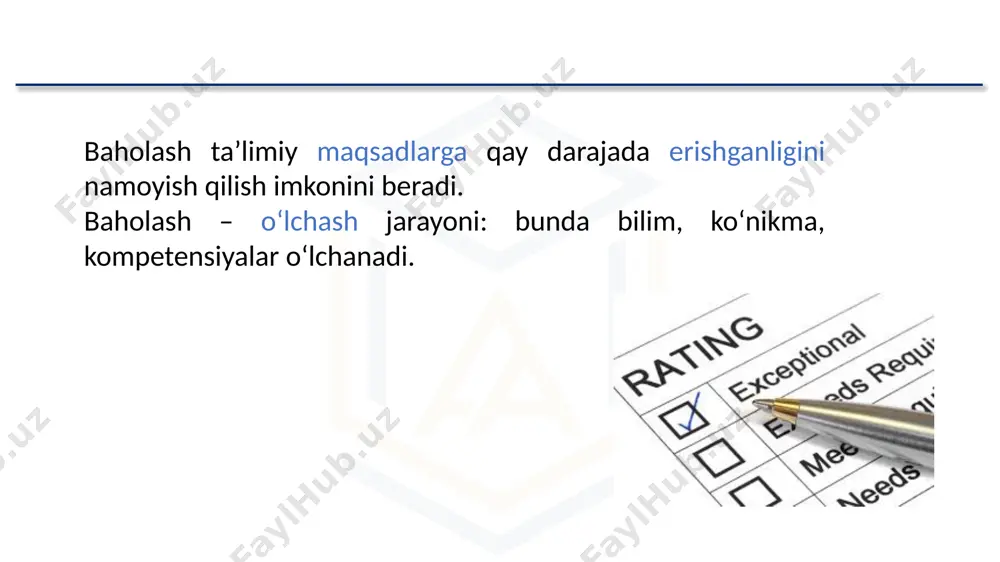 o‘quvchilar bilim, ko‘nikma va malakalarni nazorat qilish - Page 4