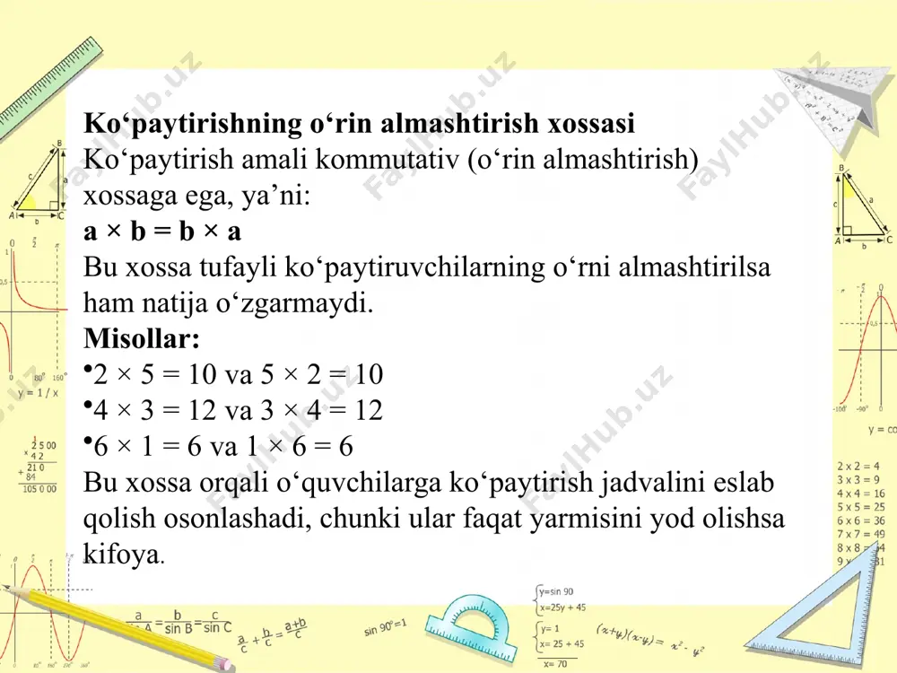 arifmetik amallar bajarish metodikasi - Page 5