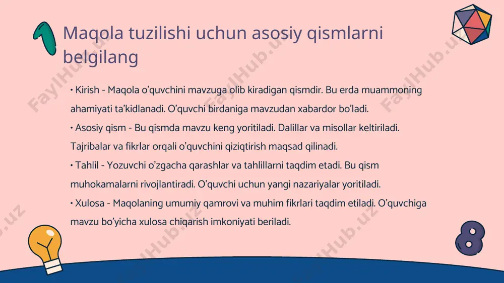 ilmiy nutq texnikasi va ilmiy ishlarni rasmiylashtirish qoidalari - Page 5