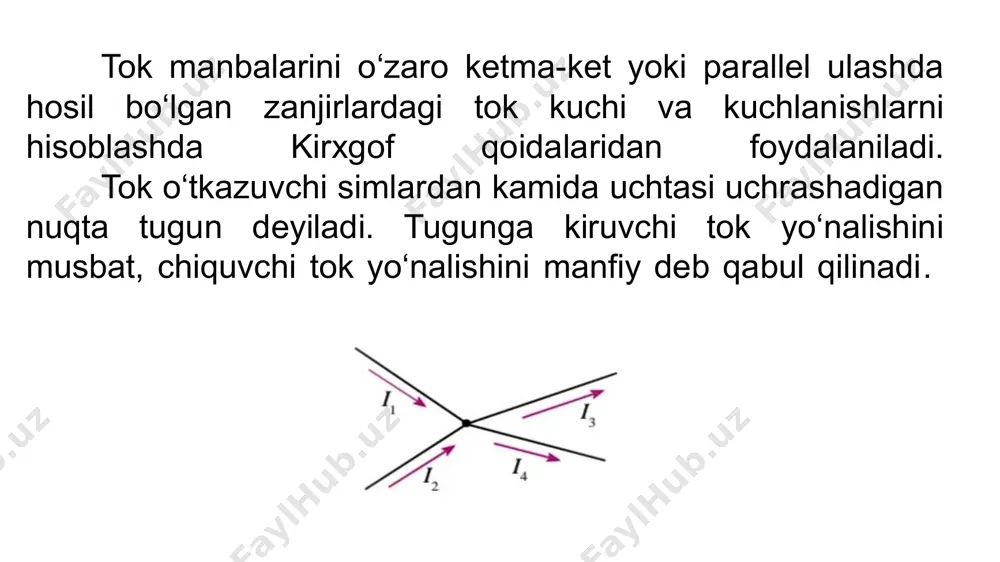 elektr tokining kimyoviy manbalarini ketma-ket va parallel ulash - Page 3