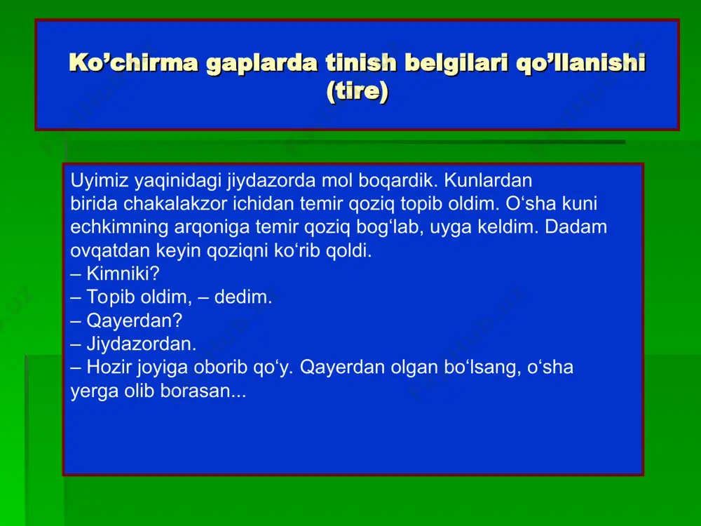 ko’chirma gapning belgilari - Page 4