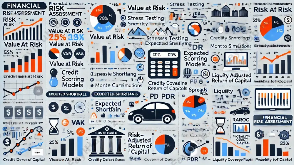 ic shutdowns. sensitivity analysis definition: sensitivity analysis measures how different variables (e.g., interest rates, currency exchange rates) affect financial outcomes. applications: used for understanding exposure to specific variables, especially in managing interest rate, currency, and credit risks. limitations: focuses on one variable at a time, which may not capture complex interactions between variables. ing applies sensitivity analysis to gauge the impact of interest rate changes on mortgage loan portfolios, particularly in european markets where variable-rate mortgages dominate. during low-rate periods, they tested potential impacts if rates normalized. credit scoring models definition: credit scoring assesses the likelihood of a borrower defaulting on a loan based on credit history, financial metrics, and other characteristics. applications: widely used by financial institutions to evaluate individual and corporate credit risk. limitations: models may lack adaptability to new economic conditions or unforeseen risks, and they often rely heavily on historical data. citi uses an internal scoring …