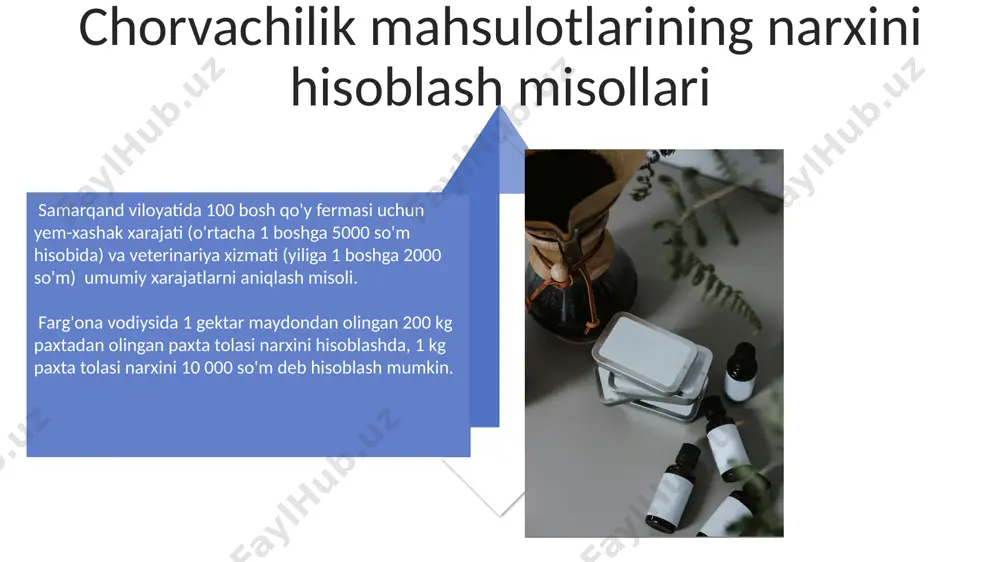 tuyachilik mahsulotlarini tannarxini hisoblash - Page 4