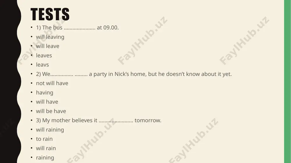future simple - Page 4