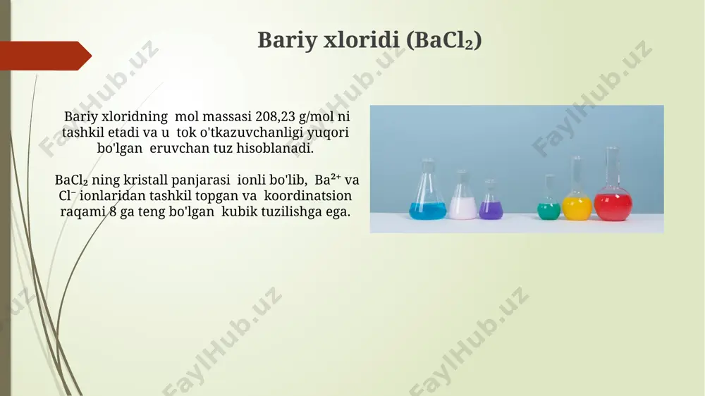 bariy va uning birikmalarini - Page 4