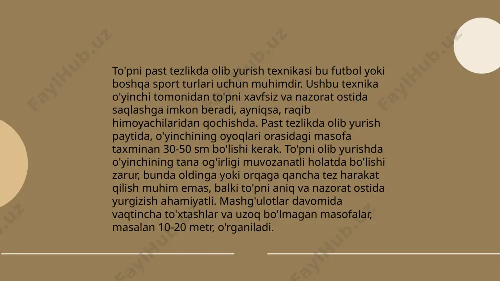 futbol to'pini olib yurish texnikasini o'rgatish metodikasi - Page 4