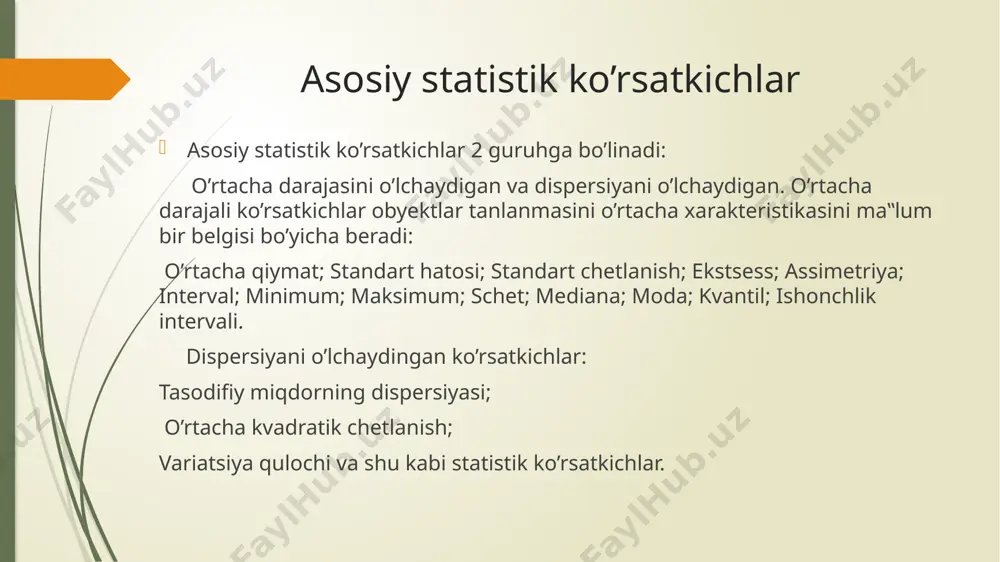 ekonometrikada ehtimollar nazariyasi va statistikaning asosiy tushunchalari - Page 4