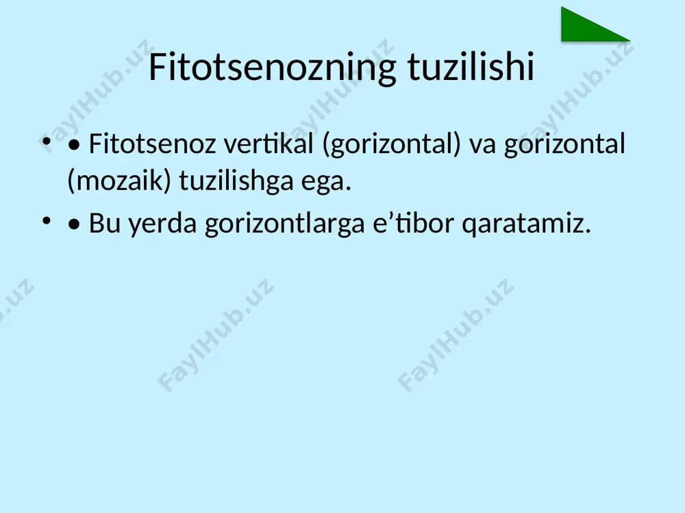 fitotsenoz gorizontlari va ularning tiplari - Page 3