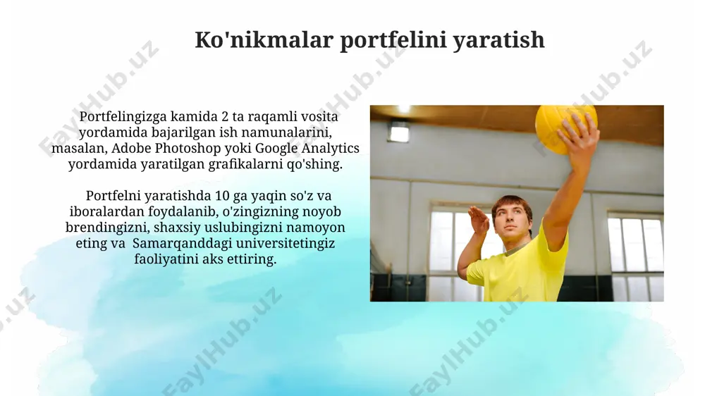 estlari, 70 dan ortiq savol va vazifalarni o'z ichiga olib, muayyan sohalardagi, masalan, muhandislik yoki tibbiyotdagi, qobiliyatlarni aniqlashga ixtisoslashgan. e'tiboringiz uchun rahmat @taqdimot_robot image2.jpg image3.jpg image4.jpg image5.jpg image6.jpg image7.jpg image8.jpg image9.jpg image10.jpg image1.png