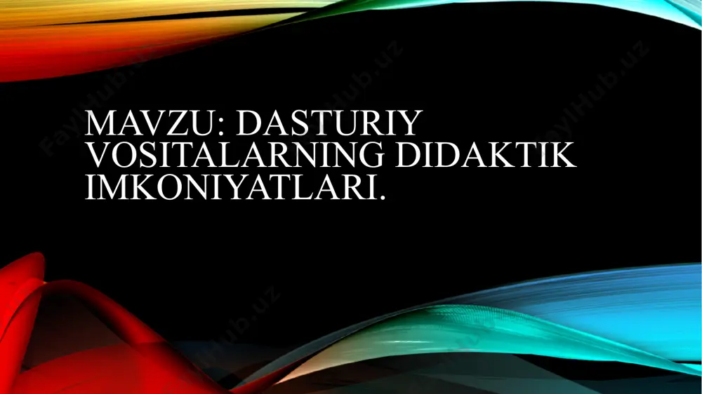 lablarga quyidagilar kiradi: ilmiylik, tushunarli, qat`iy va tizimli bayon etilishi bilan birgalikda (pedagogika, psixologiya, informatika, ergonomikaning asosiy tamoyillarini, zamonaviy fanning fundamental asoslarini hisobga olib, o`quv faoliyati mazmunini qurish imkoniyatini ta`minlash), uzluksizlik va yaxlitlik (ilgari o`rganilgan bilimlarning mantiqiy oqibati hamda to`ldiruvchisi hisoblanadi), izchillik, muammolilik, ko`rgazmalilik, faollashtirish (o`qitish mustaqilligi hamda faollilik xususiyatining mavjudligi), o`qitish natijalarini o`zlashtirish mustahkamliligi, muloqotning interfaolliligi, o`qitish, tarbiyalash, rivojlantirish va amaliyotning yaxlit birligi. metodik talablarga quyidagilar kiradi: aniq o`quv fanining o`ziga xos xususiyatlarini hisobga olish, ma`lum bir faning o`ziga xosligini hisobga olish, axborotni zamonaviy metodlari o`zaro bog`liqliligi, o`zaro aloqadorliligi, turli-tumanligi, amalga oshirilishi. psixologik talablarga idrok etish (verbal-mantiqiy, sensor-perseptiv), tafakkur (tushunchaviy-nazariy, ko`rgazmali-amaliy), diqqati (qat`iyliligi, boshqaga ko`chishi), motivasiya (ishlashda faol shakllari, yuqori darajada ko`rgazmalilik, o`z vaqtida qayta aloqa yordamida o`quvchilarning yuqori darajadagi motivasiyalarini doimiy ravishda rag`batlantirish), xotira, tasavvuri, yoshi va individual psixologik xususiyatlarini hisobga olish (egallagan bilim, ko`nikma va malakalarini hisobga olib, o`quv fani mazmuni hamda o`quv masalalari murakkablik darajasi o`quvchilarning …