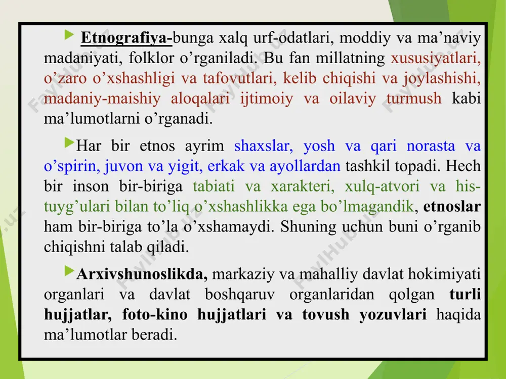 ridagi orollar, buyuk britaniya, irlandiya, sarandib (shri-lanka) joylashuvini to‘g‘ri tasvirlaydi. ushbu kitob xii asrdayoq lotin tiliga tarjima qilingan edi. “kitob suratul-arz” (“yer tasviri kitobi”) asarida kaspiy dengizi yoki xorazm dengizi haqida qimmatli ma’lumotlar bor. ushbu tarixiy geografiyaga oid asardagi markaziy osiyoga oid ma’lumotlar katta ilmiy ahamiyatga ega kitobning 937- milodiy, hijriy 428-yilda ko’chirilgan qo‘lyozmasi bizgacha yetib kelgan bo‘lib, unga turli xaritalar chizib, ilova qilingan. xi asrda yashab ijod etgan mahmud qoshg’ariy 1029-1038 yillar orasida taxminan balosog‘onda tug‘ilgan, lekin umrining ko‘p qismini, qoshg‘ar, bag‘dod va boshqa shaharlarda o‘tkazgan. mahmud koshg‘ariy yoshligida yaxshi ma‘lumot olgan va o‘rta asr fanining ko‘p sohalarini, xususan, arab tili, turkiy tillarni, tarix hamda geografiya fanlarini chuqur bilgan. u xalq jonli tilidagi so’z va iboralarni, hikmatli so’z, maqollarni astoydil o’rgandi, ularni qunt bilan yozib bordi, har bir so’z, iborani sharhlash va ma'nosini aniqlashga intildi. mahmud koshg’ariy turkiy xalqlar tarixi, tili, madaniyati, urf-odatlarini puxta o’rganish maqsadida butun o’rta osiyoni …