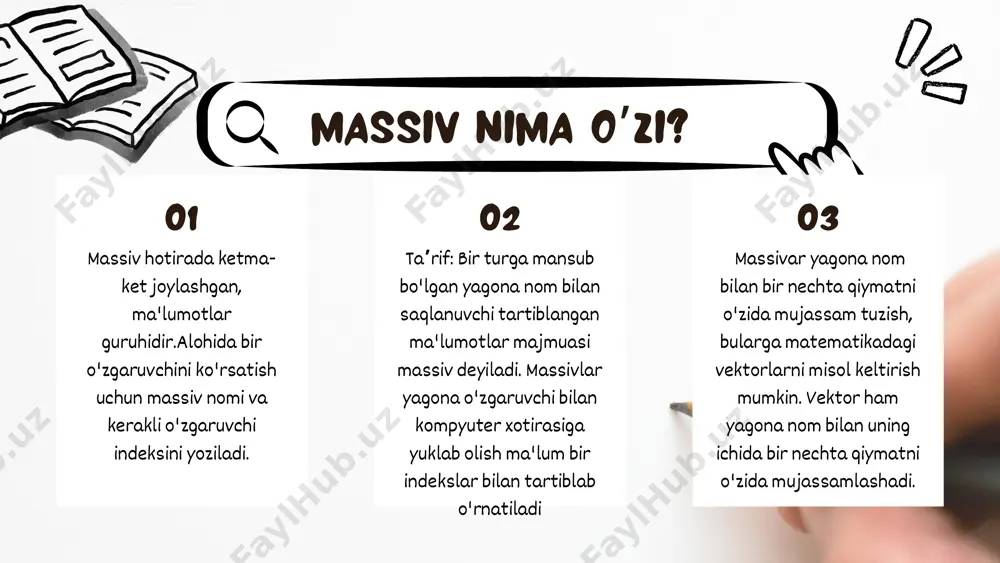 pythonda massivlar bilan ishlash - Page 4