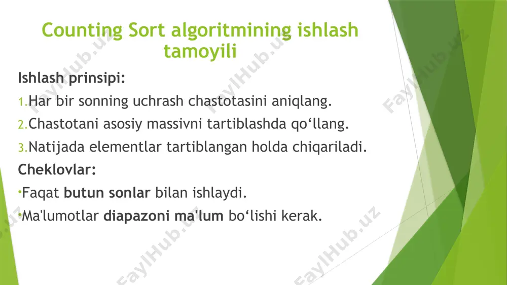 counting sort algoritmi - Page 4