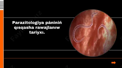 parazitologiya — PPTX