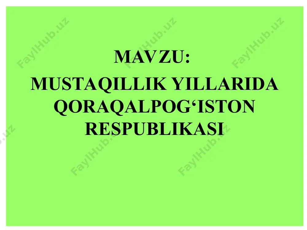 tatlardan iborat qoraqalpogʻiston hududi joʻqorgʻi kengeshi (qr jk). qoraqalpogʻiston hududi joʻqorgʻi kengeshi raisi respublika rahbari hisoblanib, u joʻqorgʻi kengesh deputatlari orasidan 5 yil muddatga saylanadi (faqat ketma-ket 2 muddatdan oshmaydi). davlat boshqaruvi 2020 yil 13 yanvar kuni qoraqalpog‘iston respublikasi jo‘qorg‘i kengesining saylovdan keyingi birinchi sessiyasi majlisi bo‘lib o‘tdi. unda qoraqalpog‘iston respublikasi konstitutsiyasining 80-moddasiga muvofiq, o‘zbekiston respublikasi prezidentining roziligi bilan yerniyazov musa tajyetdinovich qoraqalpog‘iston respublikasi jo‘qorg‘i kengesi raisi etib saylandi va ushbui lavozimda 2020-yilga qadar faoliyat olib bordi. davlat boshqaruvi shuningdek, qoraqalpog‘iston respublikasi jo‘qorg‘i kengesi raisining o‘zbekiston respublikasi prezidenti bilan kelishilgan taqdimnomasiga binoan sariyev kaxraman ramatullayevich qoraqalpog‘iston respublikasi vazirlar kengashi raisi lavozimiga tayinlandi. davlat boshqaruvi davlat hokimiyatining oliy ijro etuvchi-boshqaruvchi organi qoraqalpogʻiston respublikasi vazirlar kengashi, yaʼni qoraqalpogʻiston respublikasi hukumati hisoblanadi. qoraqalpogʻistonda oʻzbekiston respublikasi konstitutsiyasi bilan bir vaqtda qoraqalpogʻiston oliy kengashining 1993-yil 9-apreldagi 12-chaqiriq 12-sessiyasida qabul qilingan. qoraqalpogʻiston hududi konstitutsiyasiga amal qilinadi. qoraqalpogʻiston oʻz davlat ramzlari: gerb, madhiya va bayrogʻiga ega. 1993 …