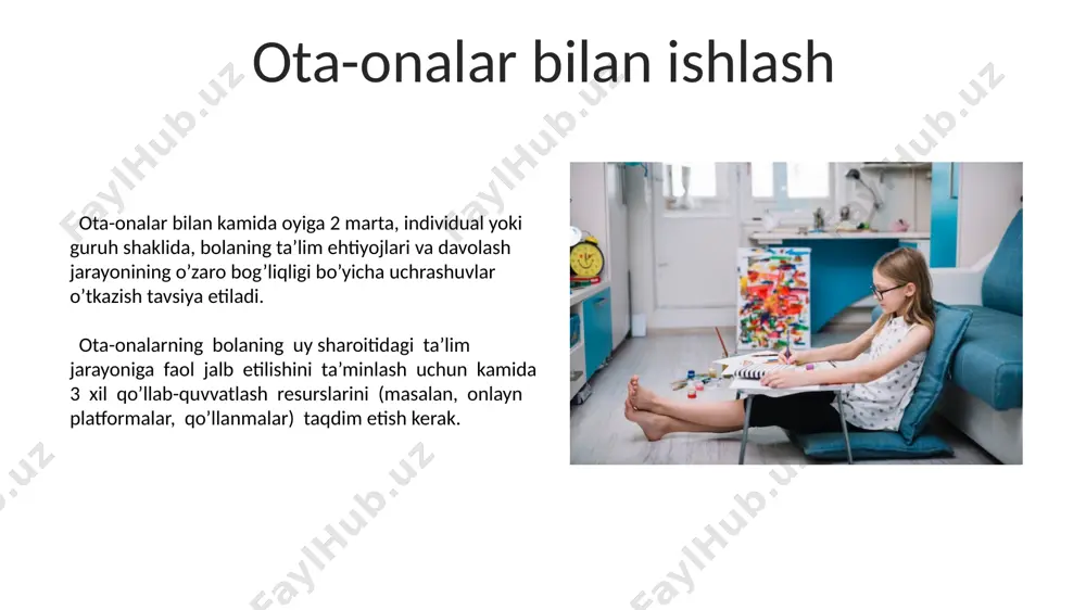 uzoq muddatli davolanishga muhtoj bolalar uchun ta'limni tashkil etish - Page 5
