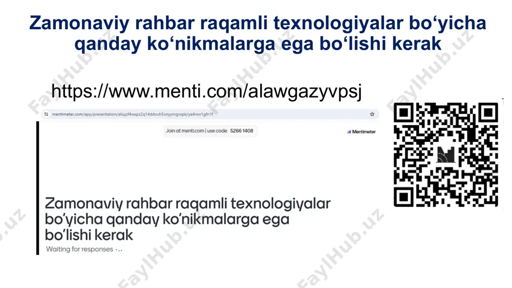 erp.maktab.uz - login-parol 8 my.maktab.uz tel raqam, parol - 9 onlinedu.uz login-parol, oneid login-parol 10 my.soliq.uz eri, mobil imzo, usb-token oneid eri, mobil imzo, usb-token 11 vacancy.argos.uz oneid yagona identifikatsiya tizimi (id.egov.uz) id.egov.uz yagona identifikatsiya tizimi (oneid) lex.uz meningfikrim.uz regulation.gov.uz pm.gov.uz e-shahodatnoma.uz my.soliq.uz edo.ijro.uz vacancy.argos.uz my.gov.uz my.mehnat.uz onlinedu.uz manager.uzedu.uz retrain.uzedu.uz 17 yagona identifikatsiya tizimi (id.egov.uz) da yuridik shaxslarni identifikatsiya qilish id.egov.uz yagona identifikatsiya tizimi (oneid) 18 e-shahodatnoma.uz elektron shahodotnoma tizimi xalq ta’limi vazirligi umumta’lim muassasalari bitiruvchilari attestatlarini ro‘yxatga olish tizimi (attestat.uzedu.uz) id.egov.uz yagona identifikatsiya tizimi (oneid) 19 login shaxsning, o‘zini axborot tizimiga tanishtirish jarayonida qo‘llaniladigan belgilar ketma-ketligi bo‘lib, axborot tizimidan foydalanish huquqiga ega bo‘lish uchun foydalaniluvchining maxfiy bo‘lmagan qayd yozuvi hisoblanadi. parol uning egasi haqiqiyligini aniqlash jarayonida tekshiruv axboroti sifatida ishlatiladigan belgilar ketma-ketligi. axborot tizimiga kirish id.egov.uz yagona identifikatsiya tizimi (oneid) eri elektron raqamli imzo 20 yagona milliy mehnat tizimi (my.mehnat.uz) id.egov.uz yagona identifikatsiya tizimi (oneid) 21 yagona interaktiv davlat …