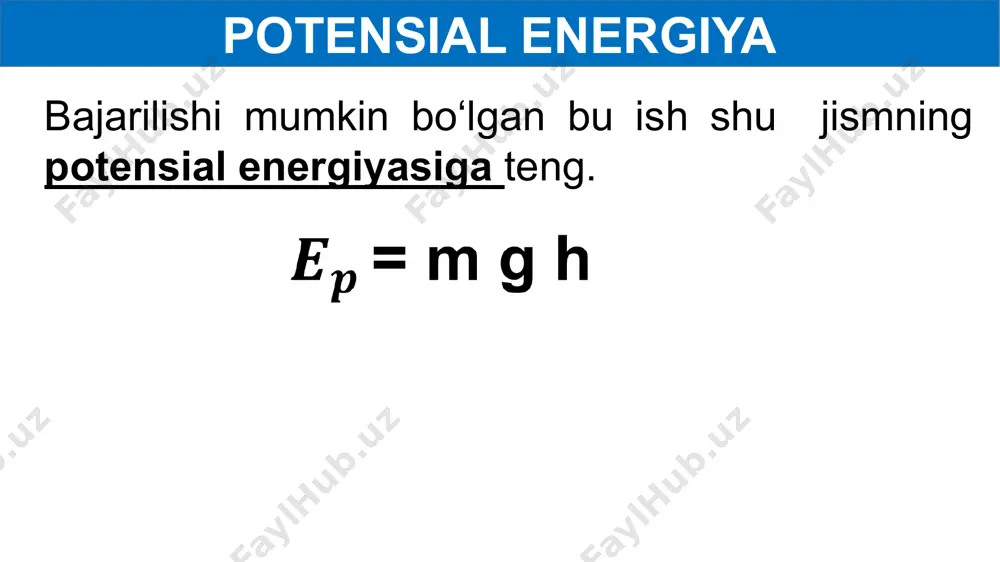 potensial energiya - Page 5